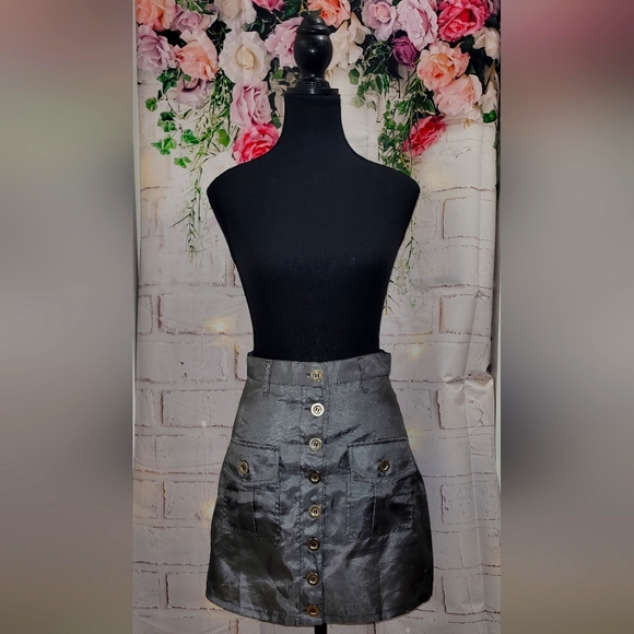 RARE ITALIAN VINTAGE MINI SKIRT - Picture 1 of 4